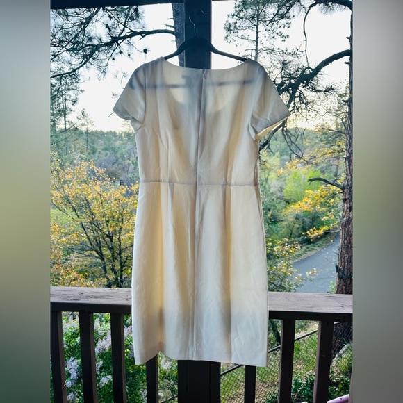 NWT Ann Taylor cream summer dress size 10 - Picture 5 of 6